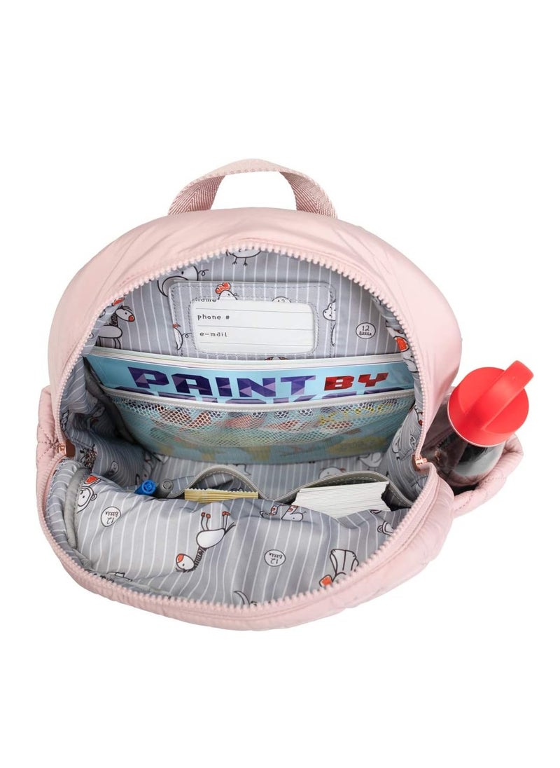 TWELVElittle Kids Companion Backpack/School Bag- Blush Pink