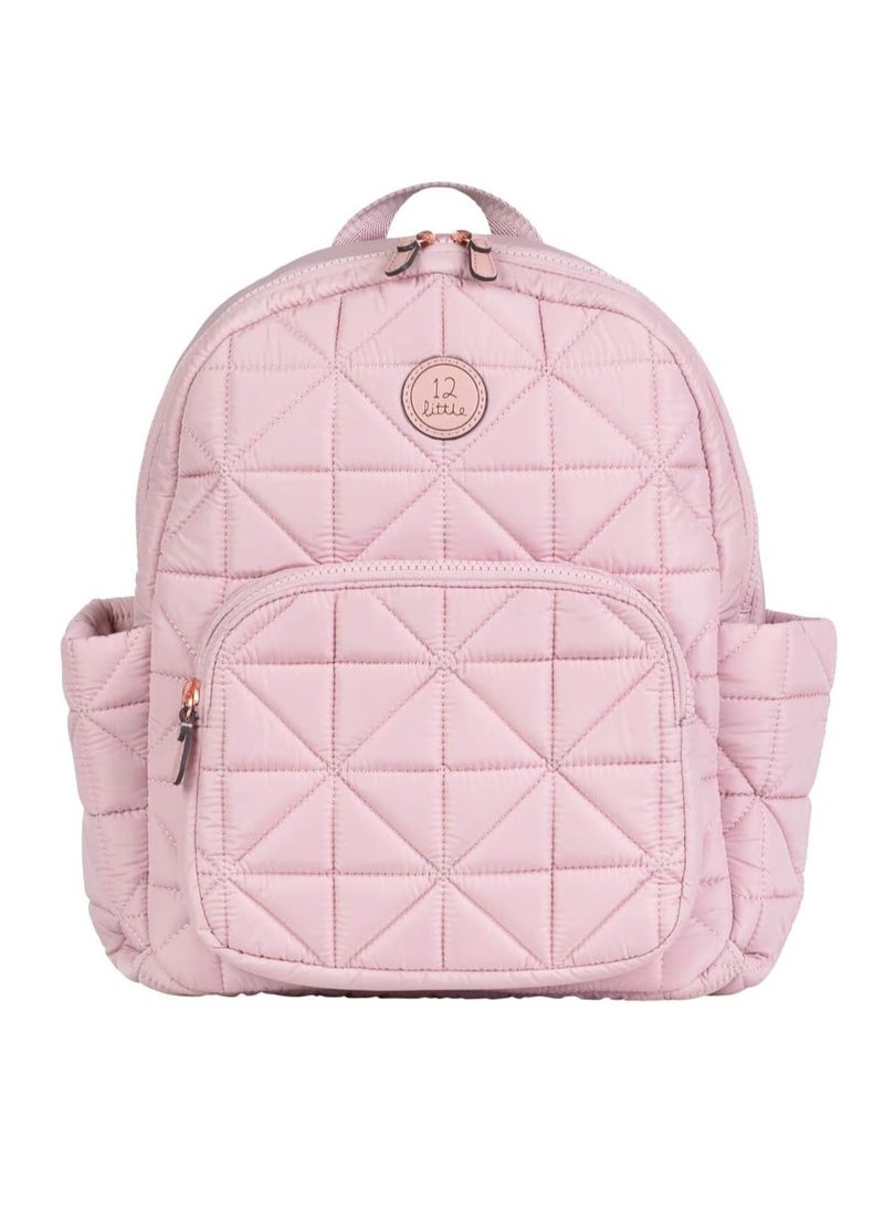 TWELVElittle Kids Companion Backpack/School Bag- Blush Pink