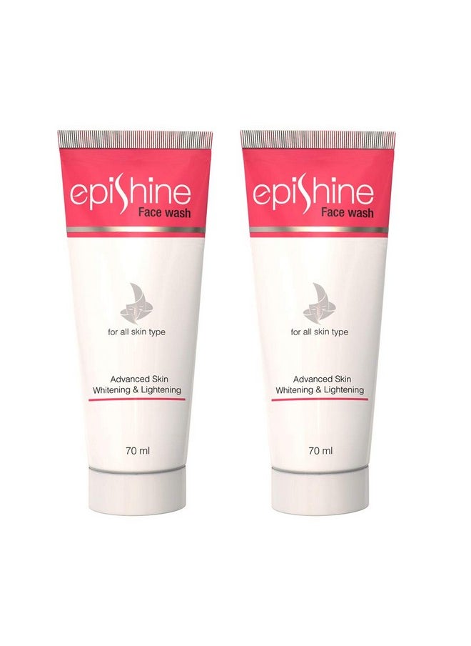 Advanced Skin Whitening And Brightening Face Wash (70Ml) : Pack Of 2