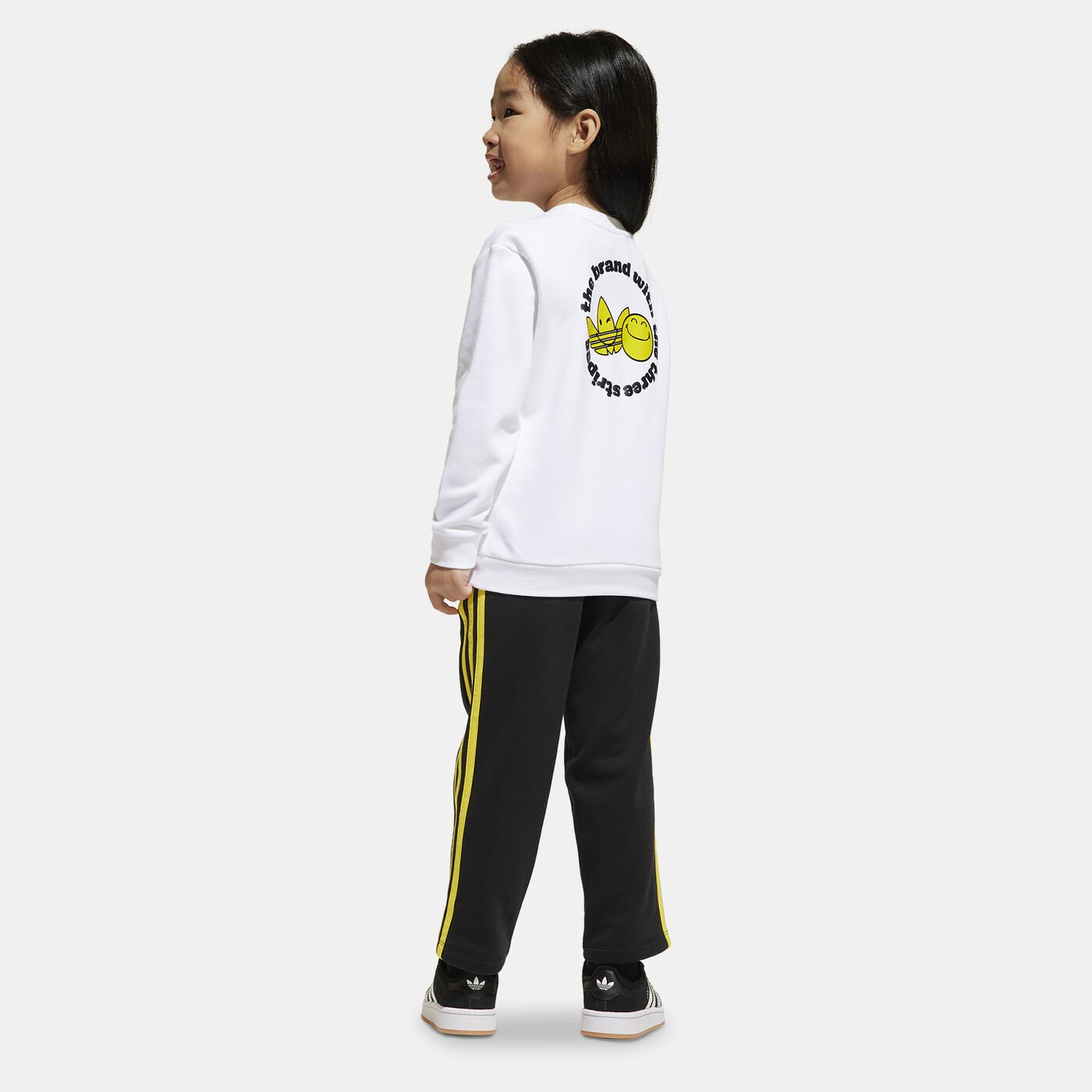 Kids' x Smiley World Sweatshirt and Pants Set