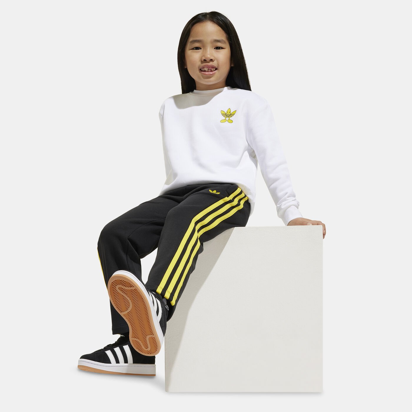 Kids' x Smiley World Sweatshirt and Pants Set