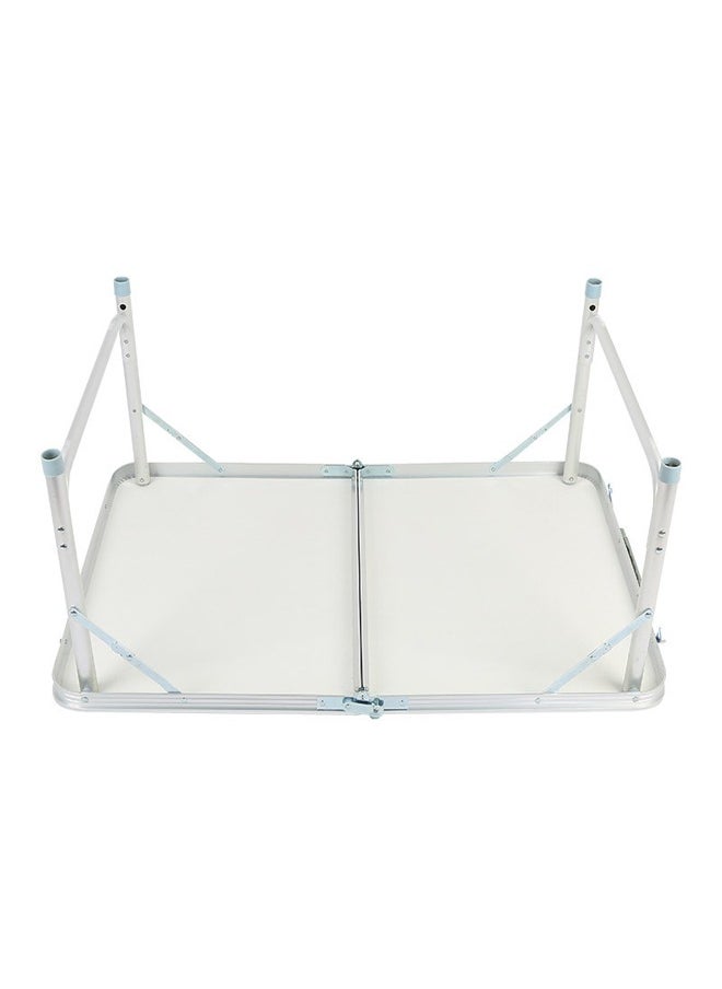 Folding Table with 2 Portable Chairs,Lightweight and Compact Design - 90x60 cm