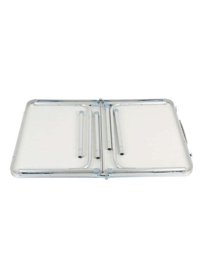 Folding Table with 2 Portable Chairs,Lightweight and Compact Design - 90x60 cm