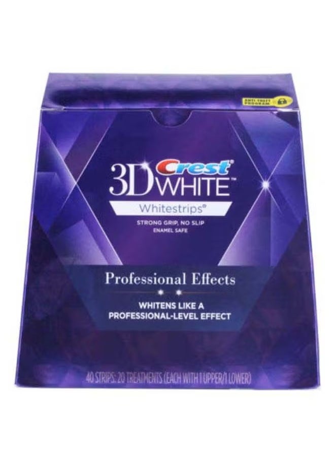 20-Piece 3D Teeth Whitening Kit - Professional Effects