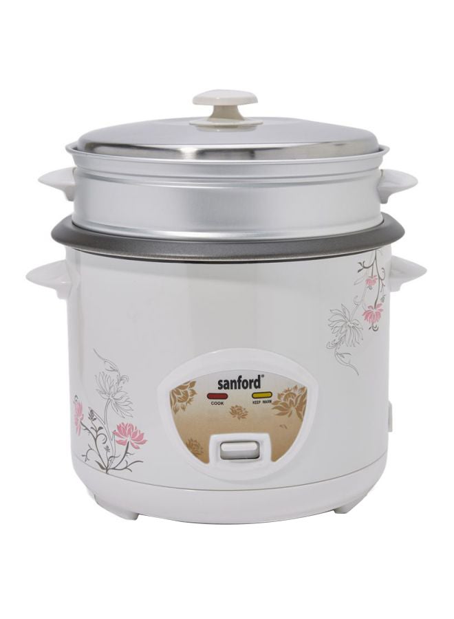 Replacement Electric Rice Cooker 2.2L 2.2 L 900.0 W SF1131RC-2.2L BS White/Silver/Black