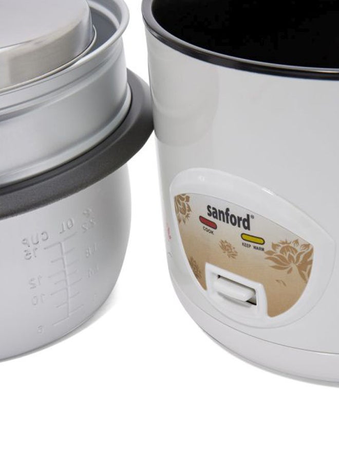 Replacement Electric Rice Cooker 2.2L 2.2 L 900.0 W SF1131RC-2.2L BS White/Silver/Black