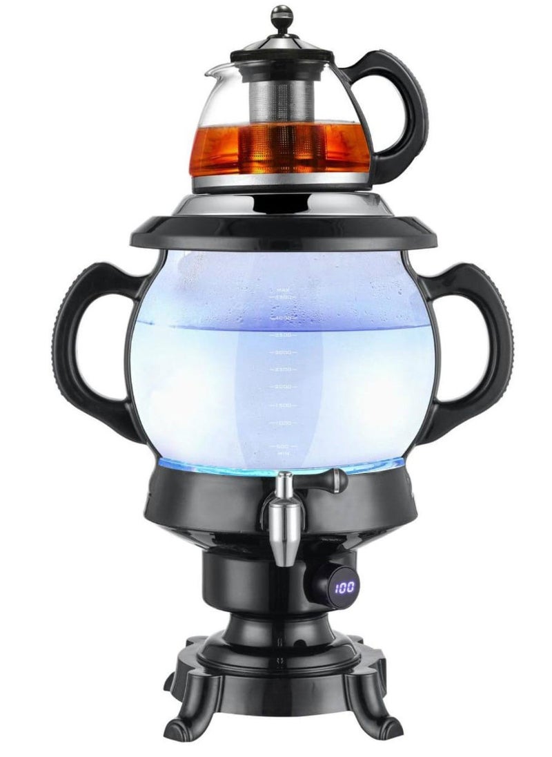 Electric Samovar 4.5L 2300W | Large Capacity Tea & Coffee Maker with Fast Boiling, Automatic Shut-Off & Safety Features | Perfect for Home, Office & Gatherings