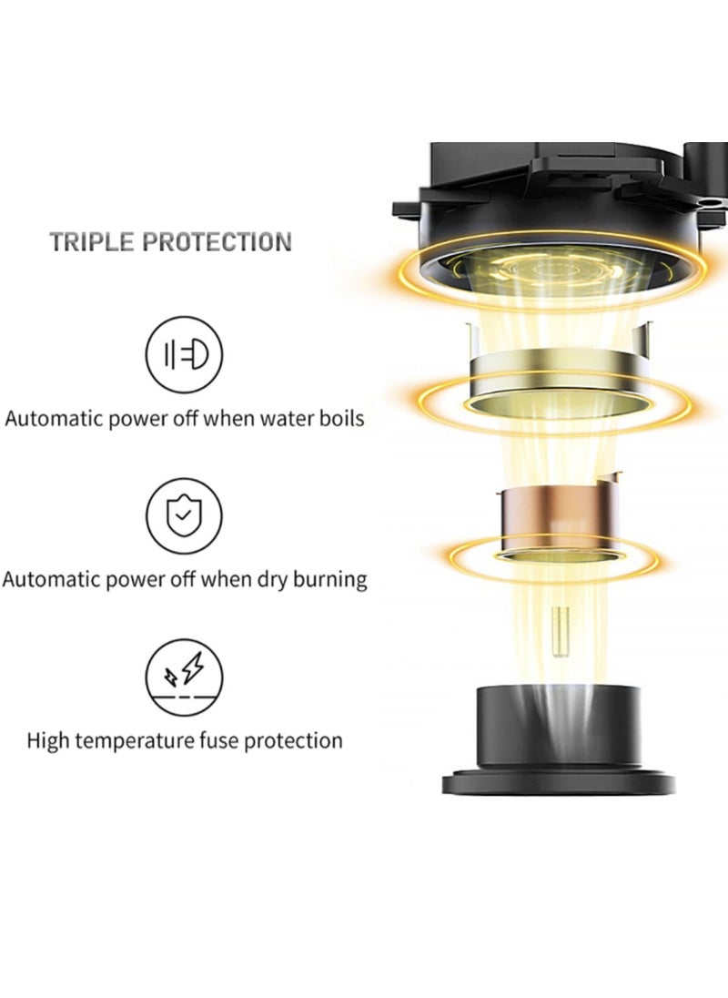 Electric Samovar 4.5L 2300W | Large Capacity Tea & Coffee Maker with Fast Boiling, Automatic Shut-Off & Safety Features | Perfect for Home, Office & Gatherings