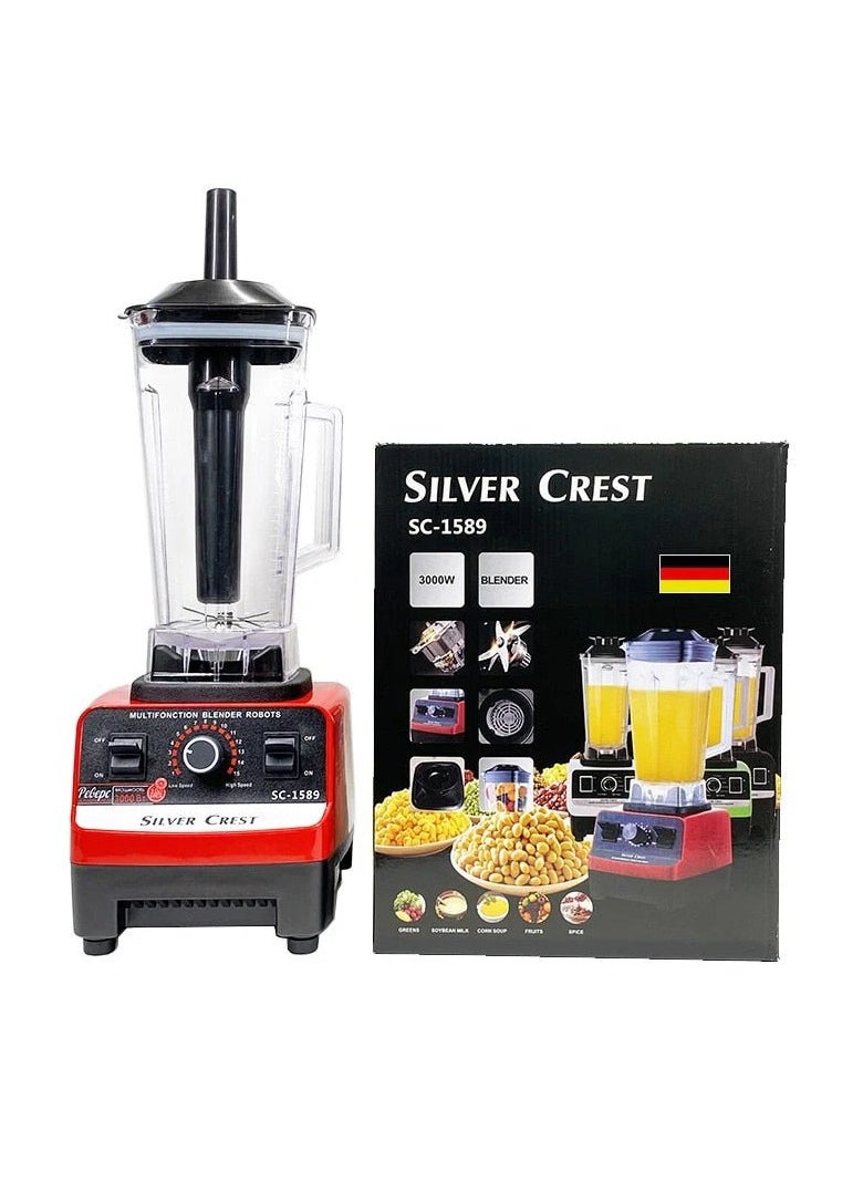 Silver Crest 4500w Heavy Duty Commercial Grade Blender With 2 Jars