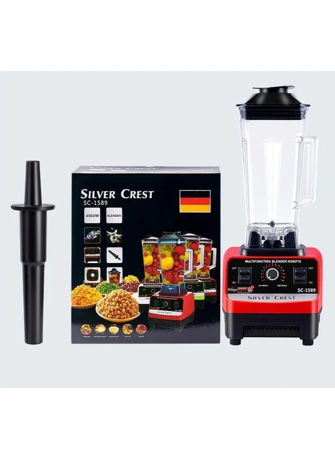 Silver Crest 4500w Heavy Duty Commercial Grade Blender With 2 Jars