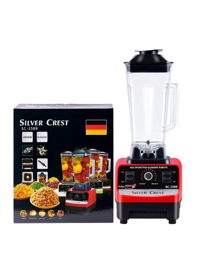 Silver Crest 4500w Heavy Duty Commercial Grade Blender With 2 Jars