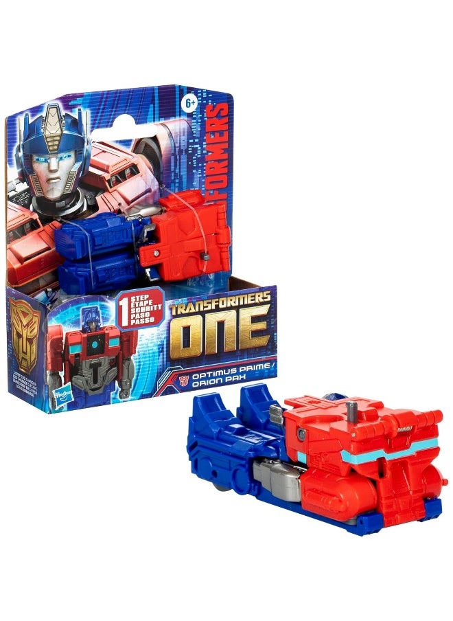 Transformers One Cog Changer Optimus Prime Orion Pax Action Figure (10 cm)