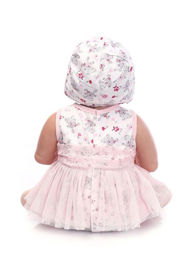 Reborn Baby Doll Realistic Newborn Baby Doll - Lifelike, Soft Silicone Doll Girl and Doll Clothes for Ages 3+