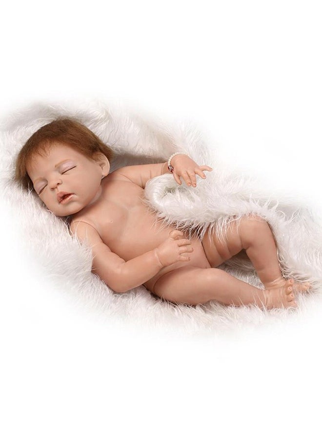 Reborn Baby Doll Realistic Newborn Baby Doll - Lifelike, Soft Silicone Doll Girl and Doll Clothes for Ages 3+