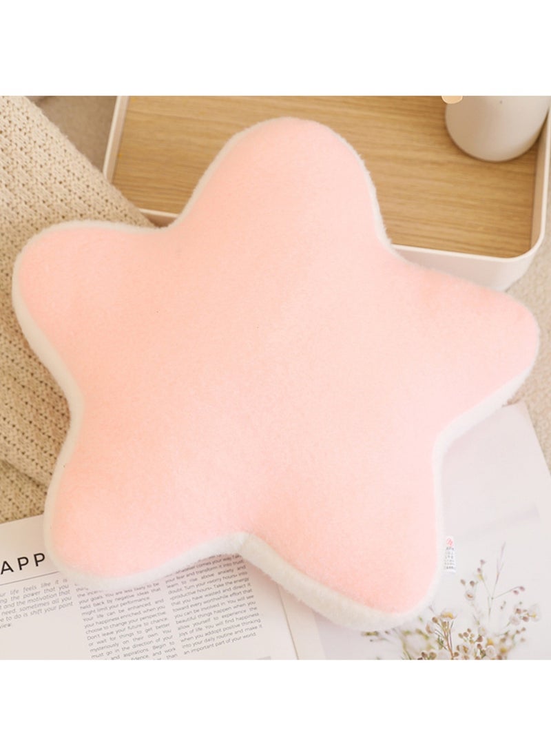 50 CM Cute Star Shape Plush Toy Soft Stuffed Cartoon Doll For Girls And Boys All Ages Gift (Pink)