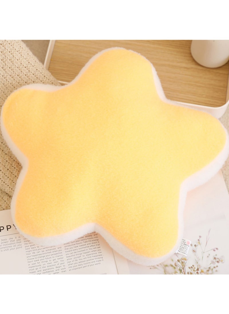 50 CM Cute Star Shape Plush Toy Soft Stuffed Cartoon Doll For Girls And Boys All Ages Gift (Yellow)