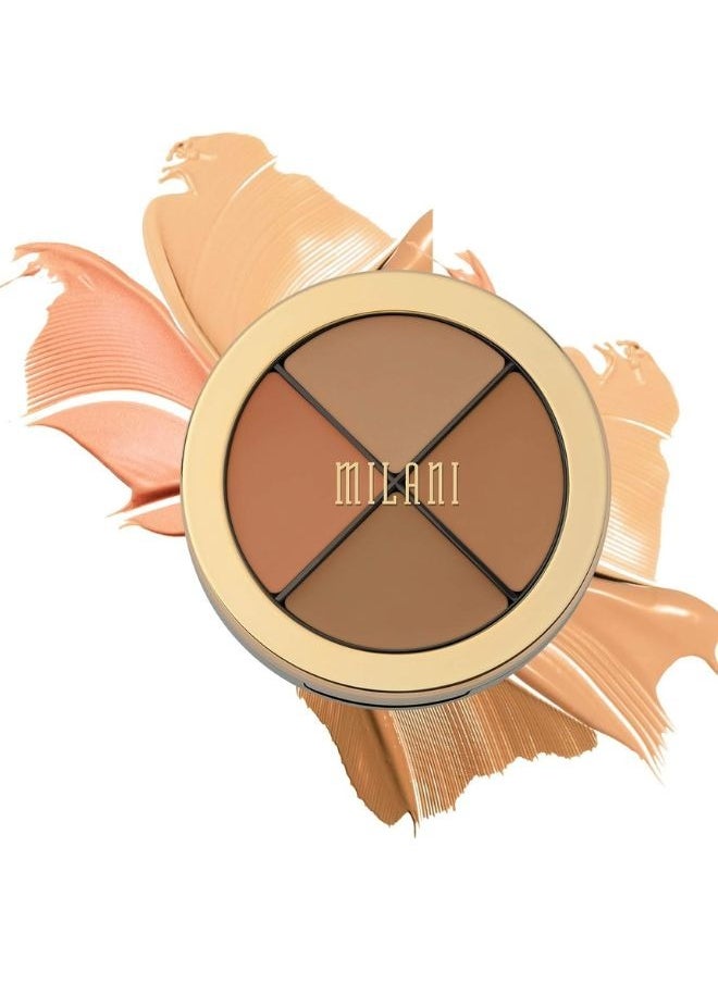 MILANI Conceal + Perfect All-In-One Concealer Kit - Shade 03 Medium to Dark | Multi-Purpose Coverage & Contouring