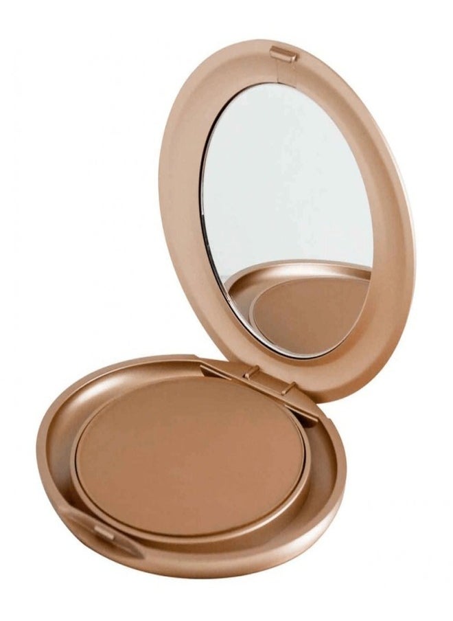 Arabic Milani Pressed Powder - Shade #04 Ginger | Lightweight, Buildable Coverage Face Powder | Shine Control, Smooth Matte Finish