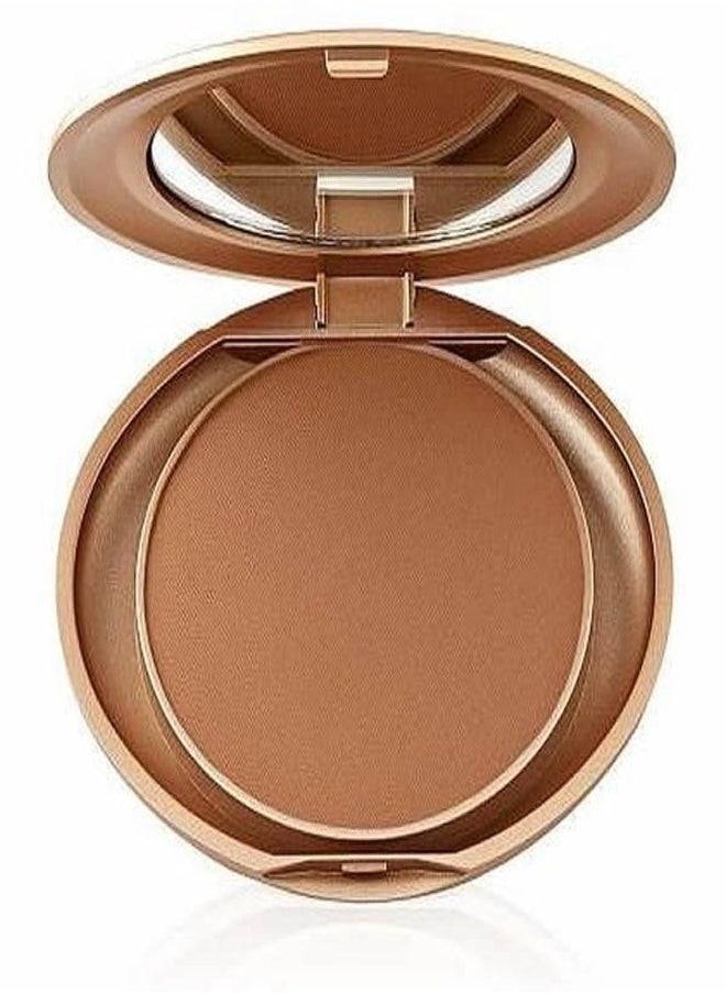 Arabic Milani Pressed Powder - Shade #04 Ginger | Lightweight, Buildable Coverage Face Powder | Shine Control, Smooth Matte Finish