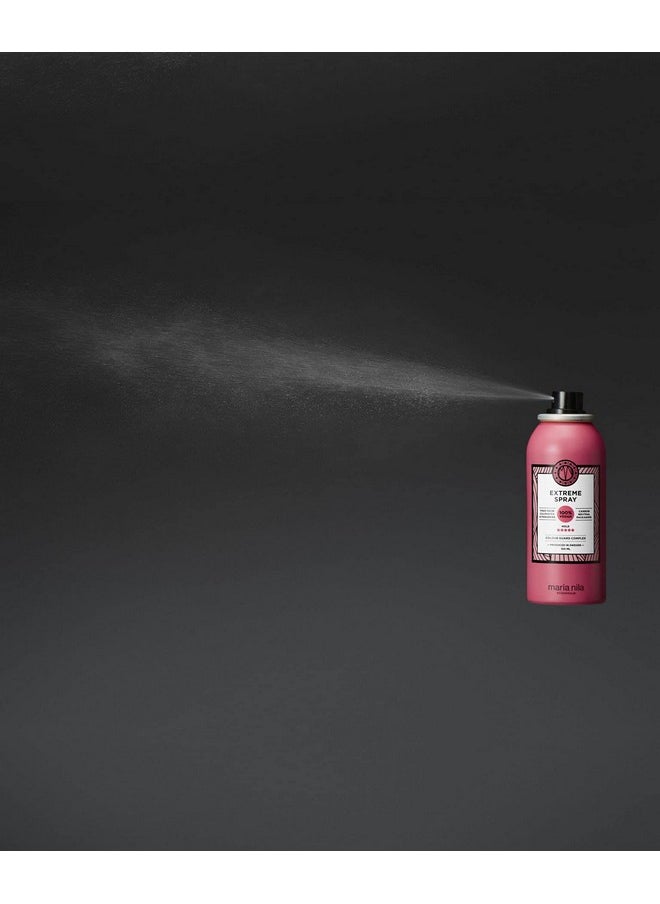 Extreme Spray, 3.4 Fl Oz, Hold 5/5, Antioxidant Preserves Hair Color, 100% Vegan & Sulfate/Paraben Free