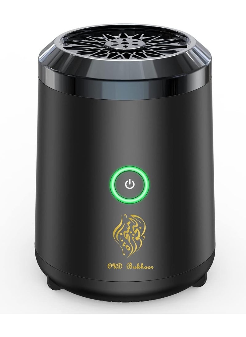 OUD Bukhoor Electric Incense Burner, Arabic Aroma Diffuser, Rechargeable Bakhoor Burner