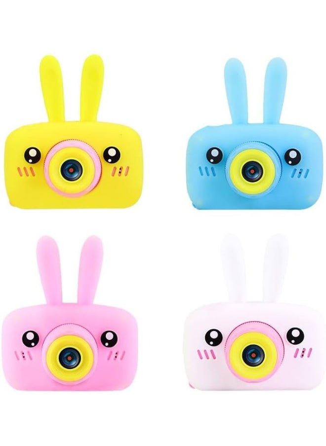 Games Children Camera Digital Kids Colorful Rabbit Camera With Silicon Cover | 2.4 Inch Screen 1000 mAH