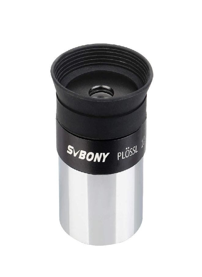 SV147 Astronomical Telescope Eyepiece, Plossl Eyepiece 1.25 inches 10mm, Fully Multi-Coated Eyepieces to Reduce Light Reflection, Good Gift for Astronomical Observation