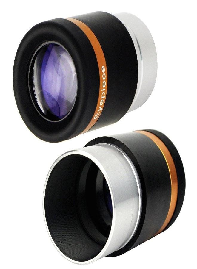 Telescope Lens 23mm Telescopes Eyepieces Wide Angle 62 Degree Aspheric Eyepiece Fully Coated Lens for 1.25 inches Astronomic Telescopes