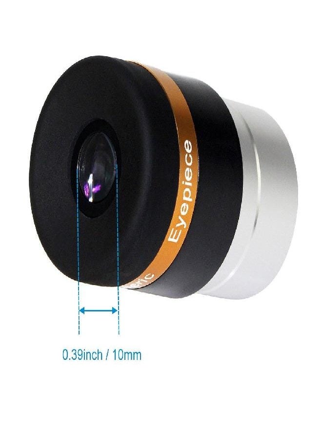 Eyepieces 4mm Telescopes Lens Wide Angle 62 Degree Aspheric Eyepiece HD Fully Coated Telescope Accessory for 1.25 inches Astronomic Telescopes