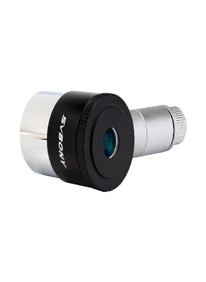 Reticle Eyepiece 1.25 inches Illuminated Eyepiece 12.5mm Double-line Crosshair LED Illuminator 40 Degree FOV 4 Elements Design Telescope Accessory Guide Star