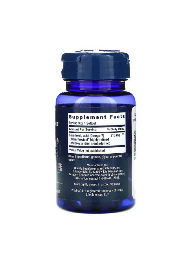 Provinal Purified Omega 7 30 Softgels