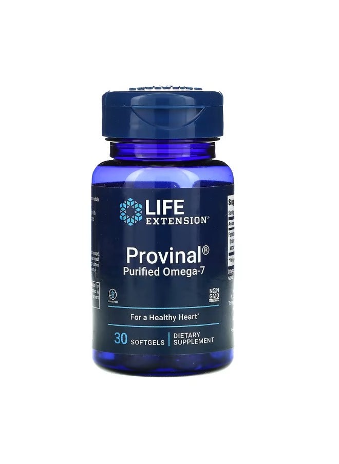 Provinal Purified Omega 7 30 Softgels