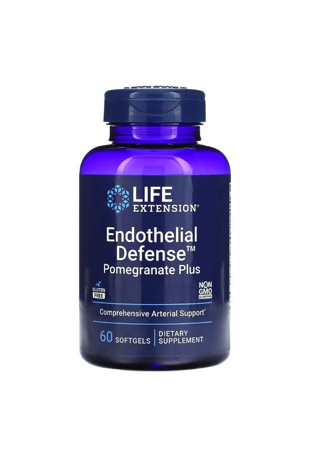 Endothelial Defense Pomegranate Plus 60 Softgels