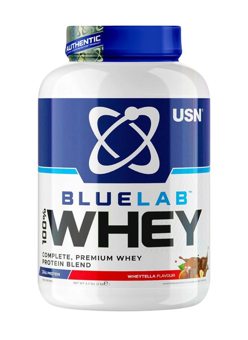 USN 100 Percent Whey Blue Lab Wheytella 2kg