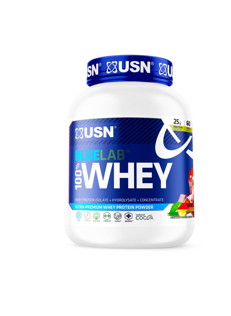 USN 100 Percent Whey Blue Lab Wheytella 2kg