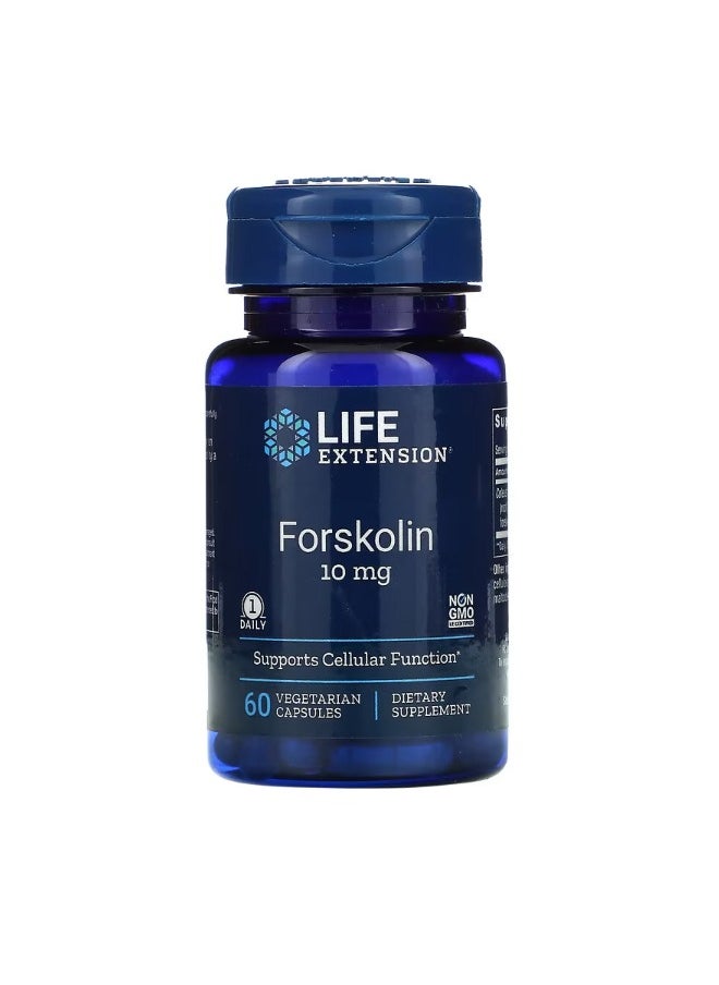 Forskolin 10 mg 60 Vegetarian Capsules