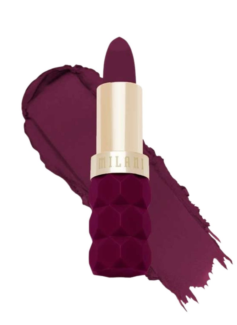 Milani Color Fetish Matte Lipstick - Shade  360 Dahlia (4g) | Long-Lasting, Highly Pigmented, Bold Color | Lightweight, Velvet Matte Finish | Comfortable, Full-Coverage Lipstick