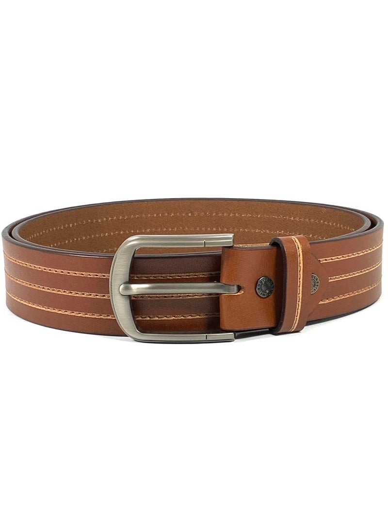 Classic Milano Genuine Leather Belt Men - Semi-Casual Men's Belts & Party Wear Belts for men, Casual Outfits Man Belt, Gifts - Men’s Leather Belt for Men