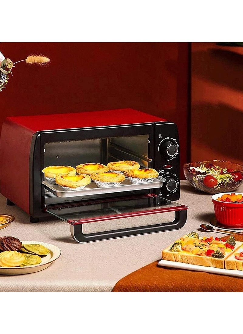 Electric Oven Household Multi-Function Mini Oven 12L Capacity for Household Cakes, Pizza Baking, Bread Fermentation