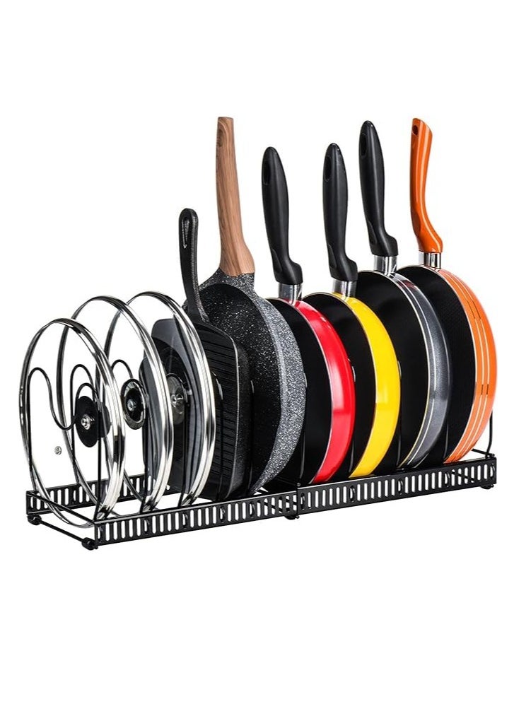 Frying pan pan kitchen pan storage rack 10 slice pan pan with lid part