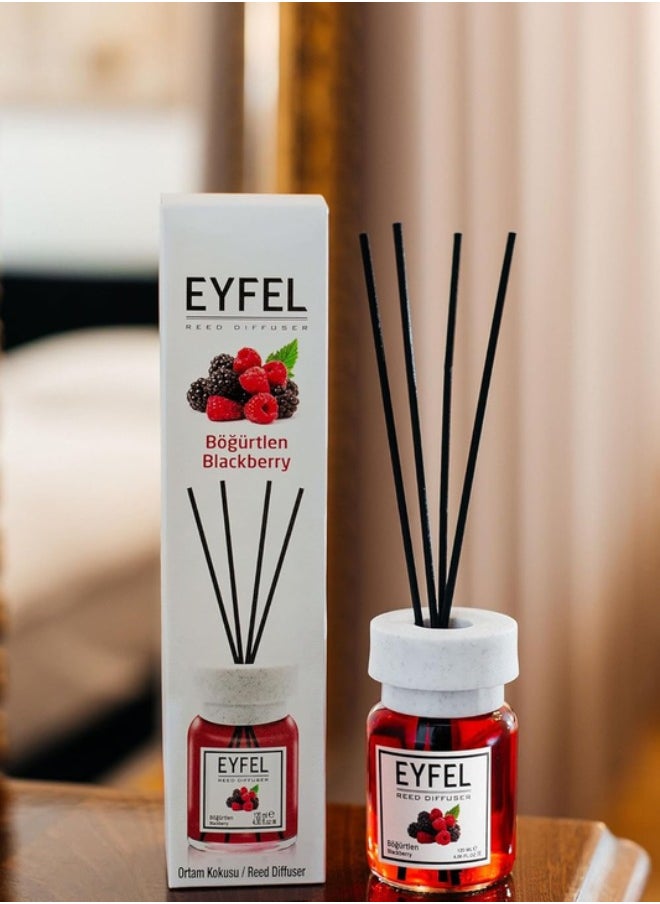 eyfel eau de parfum EYFEL Reed Diffusers for Home – BlackBerry Reed Diffuser Set 4.05 fl oz Oil Diffuser Sticks, Bathroom Diffuser, Oil Reed Diffuser, Scented Sticks, Oil Diffuser Sticks 2 pcs