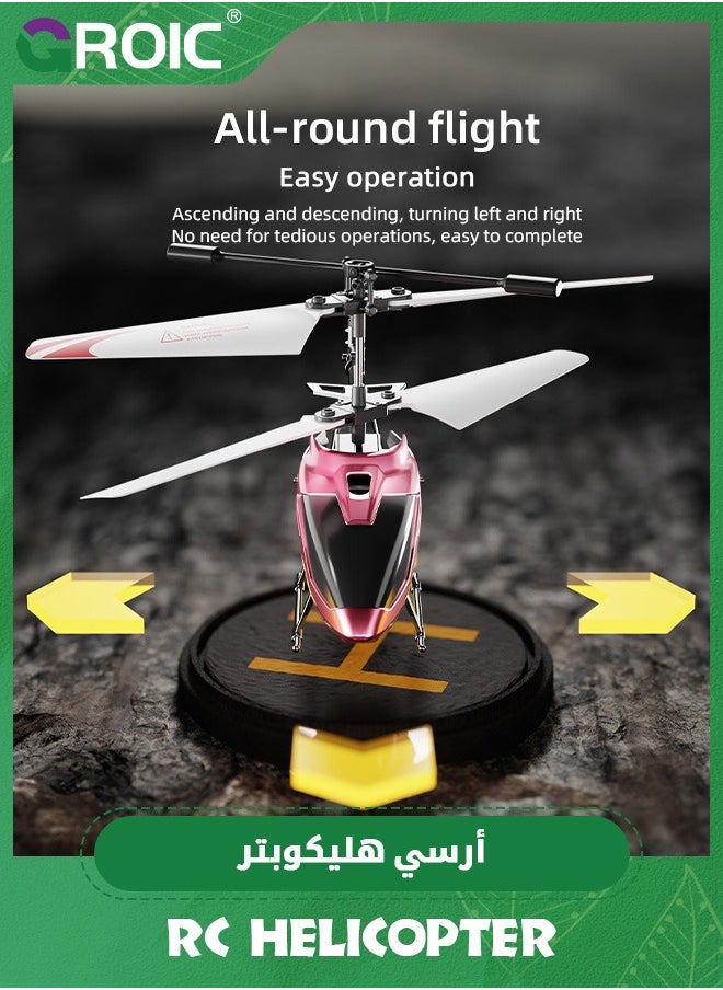 RC Helicopter, Remote Control Helicopter with LED Light and Altitude Hold, One Key Take Off/Landing, Mini Helicopter Remote Helicopter Toys, Flying Helicopter Toy 2.5 GHz, Altitude Hold