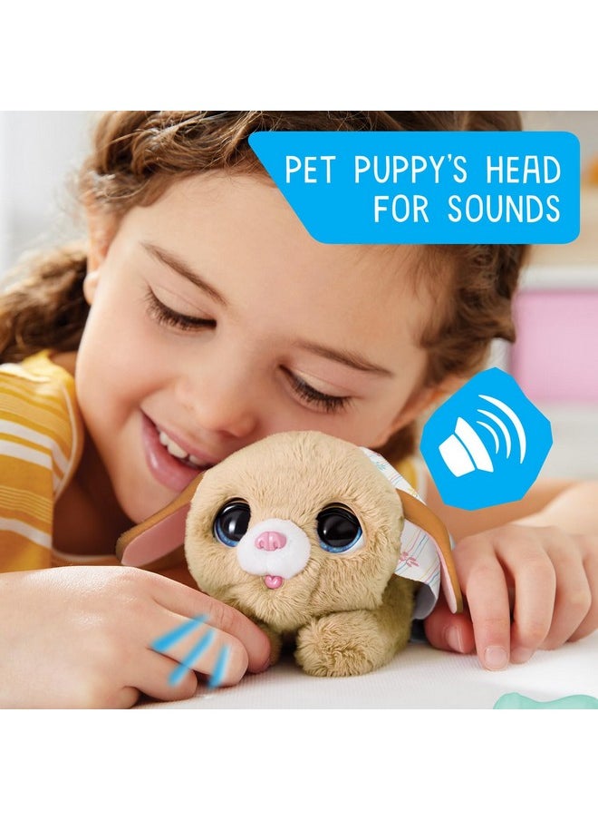 Furreal Newborns Puppy Interactive Pet, Small Plush Puppy With Sounds And Motion, Kids Toys For Ages 4 Up