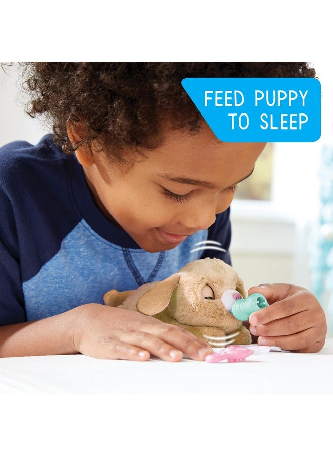 Furreal Newborns Puppy Interactive Pet, Small Plush Puppy With Sounds And Motion, Kids Toys For Ages 4 Up