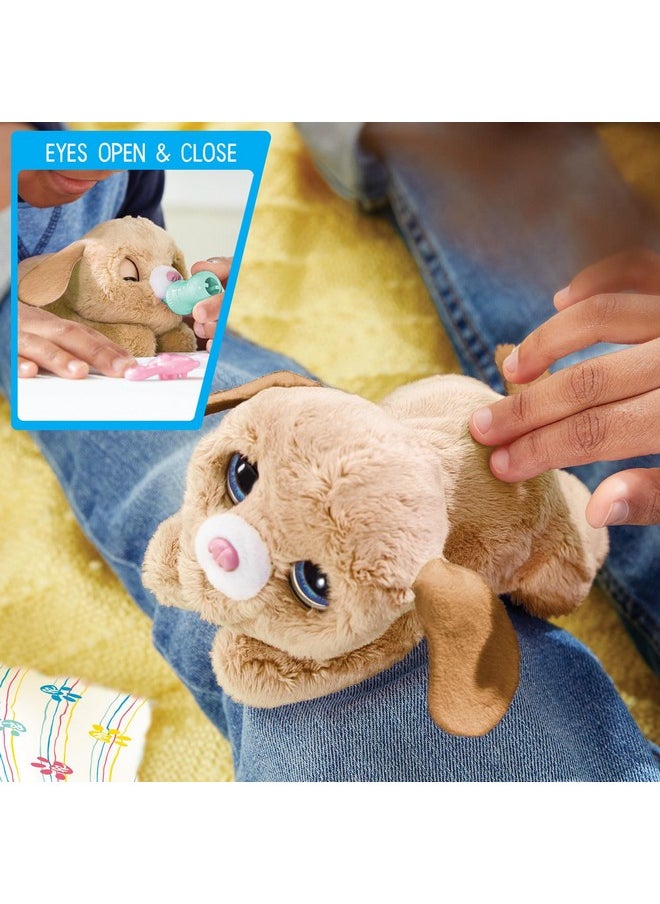 Furreal Newborns Puppy Interactive Pet, Small Plush Puppy With Sounds And Motion, Kids Toys For Ages 4 Up