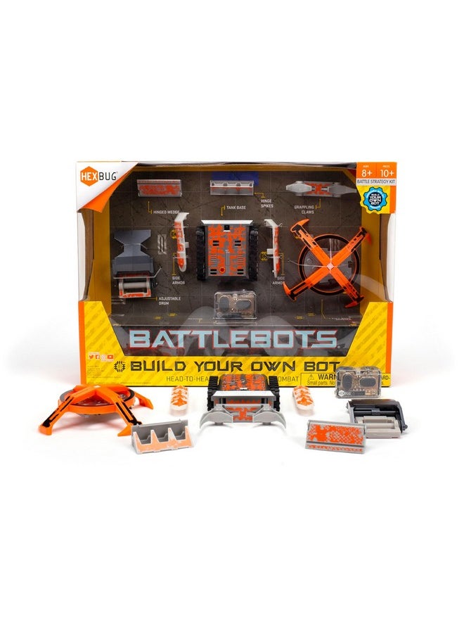 Battlebots Build Your Own Bot Tank Drive, Toys For Kids, Fun Battle Bot Hex Bugs