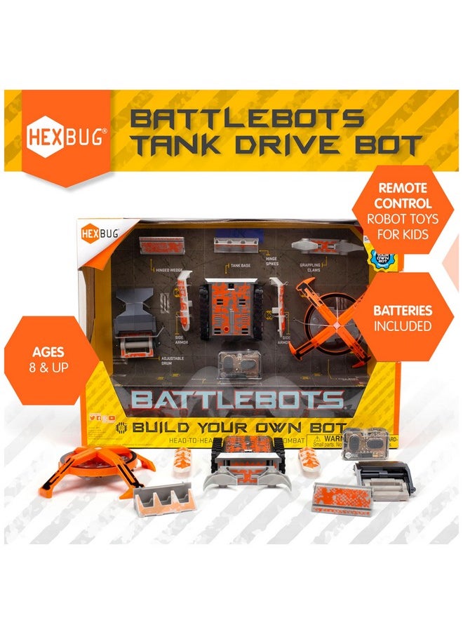 Battlebots Build Your Own Bot Tank Drive, Toys For Kids, Fun Battle Bot Hex Bugs