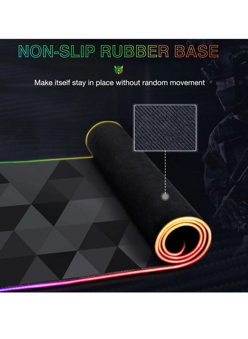 ONIKUMA MP006 RGB Mousepad Black