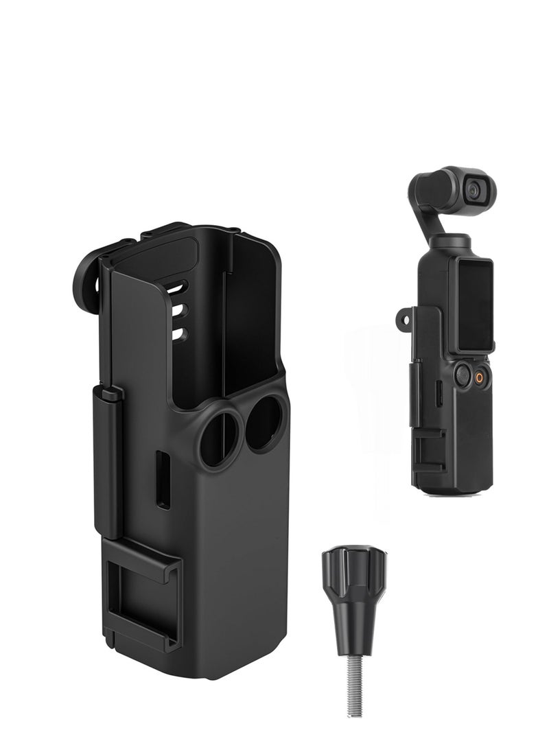 Camera Mount Stand Extension Adapter for DJI Osmo Pocket 3 Case Holder  Protective Cage Cold Shoe Light Microphone Tripod Mount Bracket Holder Backpack Clip Bike Clamp Handle Frame Accessories for Osmo Pocket 3