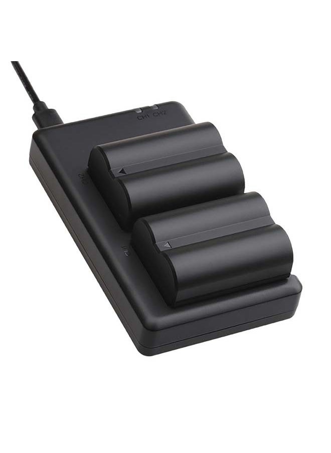 NP-W235 Battery Charger for Fujifilm X-T4 Mirrorless Camera and GFX 50S II with Built-in Safety Integrated Circuit and 7-fold Protection, Compatible with Original and Brand Batteries